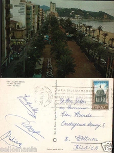 ANTIGUA POSTAL LLORET DE MAR PASEO MAR GIRONA CATALUÑA OLD POSTCARD CC00610 - Picture 1 of 1