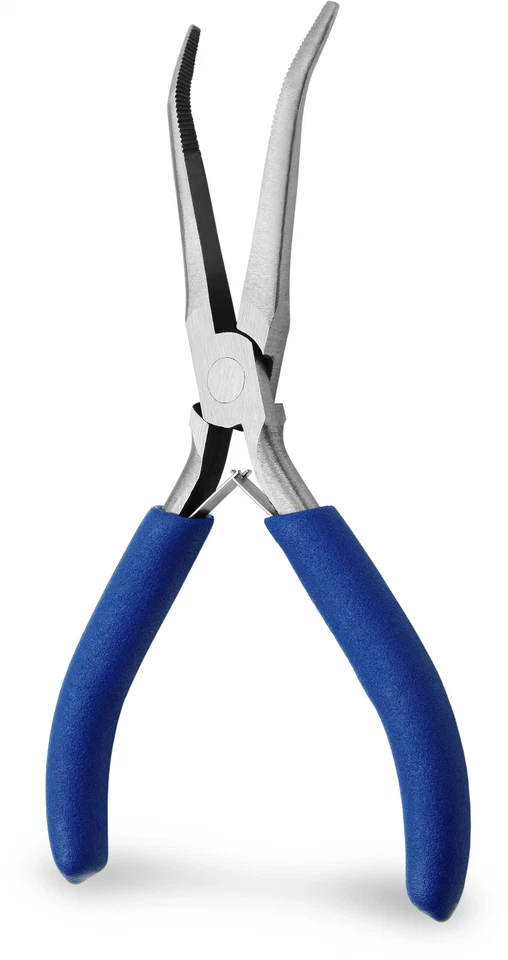 Hakenlöse-Zange, 15 cm lang, aus rostfreiem Stahl mit rutschsicheren EVA-Griffen - Bild 1 von 1