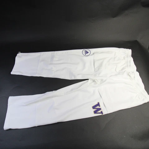 Washington Huskies adidas Athletic Pants Men's White New Cover