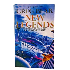 New Legends Greg Bear 1996 Legend 1st Paperback Edition Sci-Fi Anthology - Picture 1 of 15