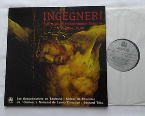 INGEGNERI Responsoria Hebdomadae.../SAQUEBOUTIERS - TETU LP AUVIDIS A 4843  - Picture 1 of 2