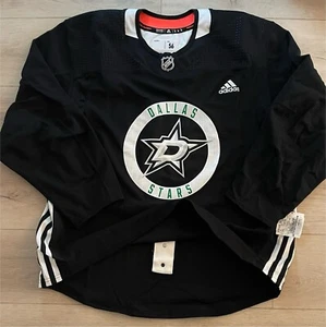 NEW Adidas MiC Dallas Stars Black Team Issue Authentic Practice Jersey size 56 - Picture 1 of 8