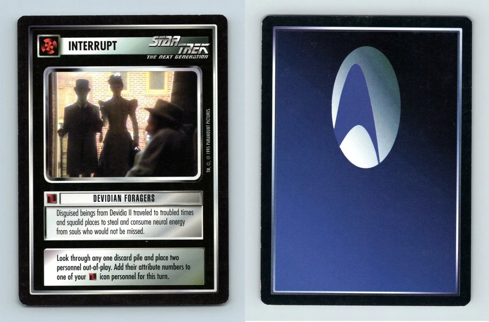 Devidian Forages - Star Trek Alternate Universe 1995 Common CCG Card - Image 1 of 1