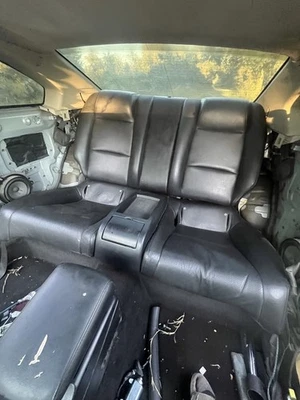 03 04 05 06 Infiniti G35 Rear Seats lower & Upper black leather console Coupe - Image 1 of 4