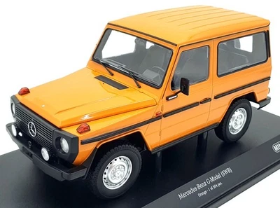 Minichamps 1/18 Scale Diecast 155 038000 - Mercedes-Benz G-Model SWB Orange - Image 1 of 4