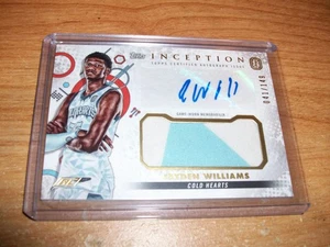 2022-23 Topps Inception White Basketball Jayden Williams Patch Auto Card 41/149 - Picture 1 of 3