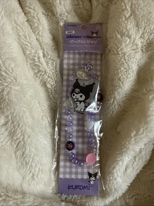 Bracelet universel Hello Kitty and Friends perlé téléphone breloque bracelet - Kuromi - Photo 1 sur 4