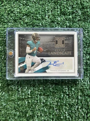 2021 Panini Immacuate #RL-TE Travis Etienne Landscape RC Auto /99 - Image 1 of 2