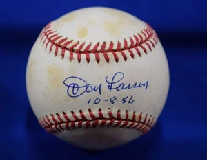 Don Larsen Beckett BAS Autograph American League OAL Signed Baseball 1956-10-08 - Picture 1 of 2