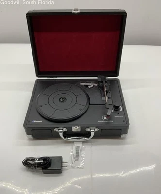 Tocadiscos Bluetooth de 3 velocidades modelo ITVS-550BT de tecnología innovadora vintage Foto 1 de 4