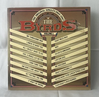 The Byrds Original Singles 1965-1967 Volume 1 12" Vinyl Record LP 1980 - Image 1 of 4