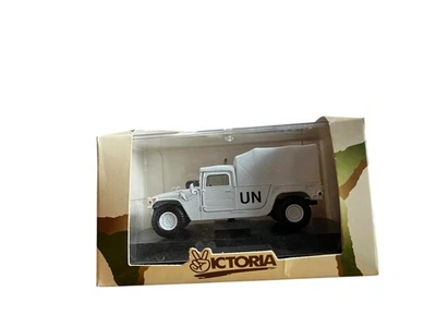 Victoria Hummer United Nations Diecast Model Truck 1:43 Scale White - Image 1 of 3