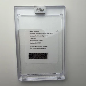 Panini One And One Charles Barkley The Oneders 2024 automático/35 redención - Imagen 1 de 2