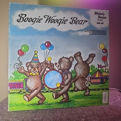 Various–Boogie Woogie Bear–1970s Melody House–MH-65 Vinyl Record LP - Image 1 of 4