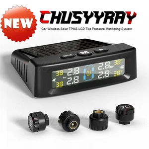 Tire Pressure Monitoring System Kit TPMS Tire Pressure Monitor w/ 4 TPMS Sensors - Picture 1 of 10