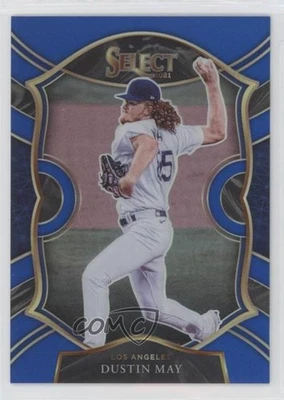 2021 Panini Select Concourse Blue Prizm /149 Dustin May #25 - Image 1 of 2