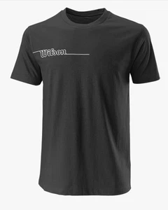 NEW Wilson Team II Tech BLACK Men’s Tennis Shirt XL WRA794601 - Picture 1 of 1