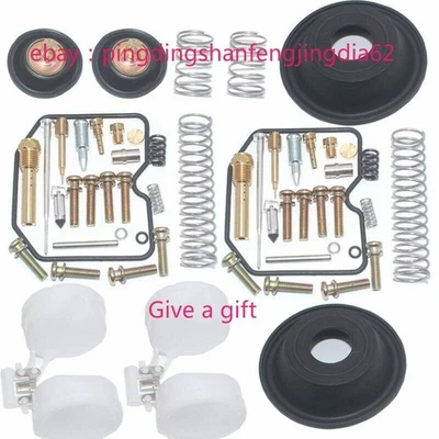 for KAWASAKI EX250 F Ninja 250R Carburetor Repair Rebuild Kit Float Diaphragm - Image 1 of 3