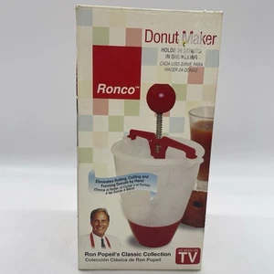 NUEVO Ronco Donut Maker de Ron Popeil | 24 donuts | Hace panqueques | Como se ve en la televisión - Imagen 1 de 11