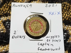 Australia 2 Dollars 2021 Almost Uncirculated - Wiggles 30th Anniversary - xxix - Picture 1 of 2