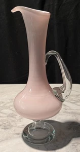 DE COLECCIÓN JERZY STUCZAN ORKUSZ SOPLADO A MANO PARA JARRÓN ALTO DE SALMÓN TARNOWIEC EWER - Imagen 1 de 21