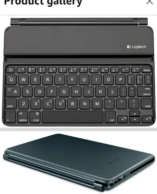 Logitech Wireless Ultrathin Keyboard Cover for iPad Mini 820-005525 -Black - Image 1 of 2