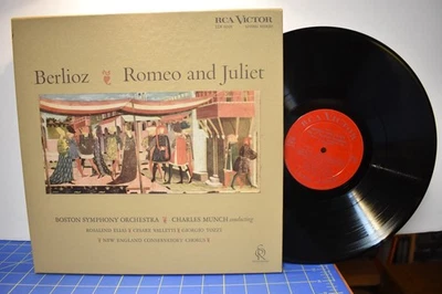 Munch Boston Berlioz Romeo and Juliet 2 LP box set RCA Stereo w/booklet - Image 1 of 2