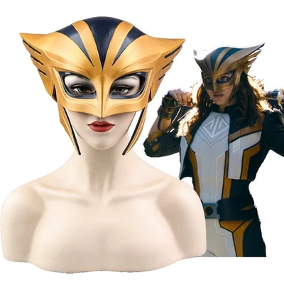 Cosplay Superman Hawkgirl Helmet Shiera Sanders Superhero Halloween Mask Props - Image 1 of 4