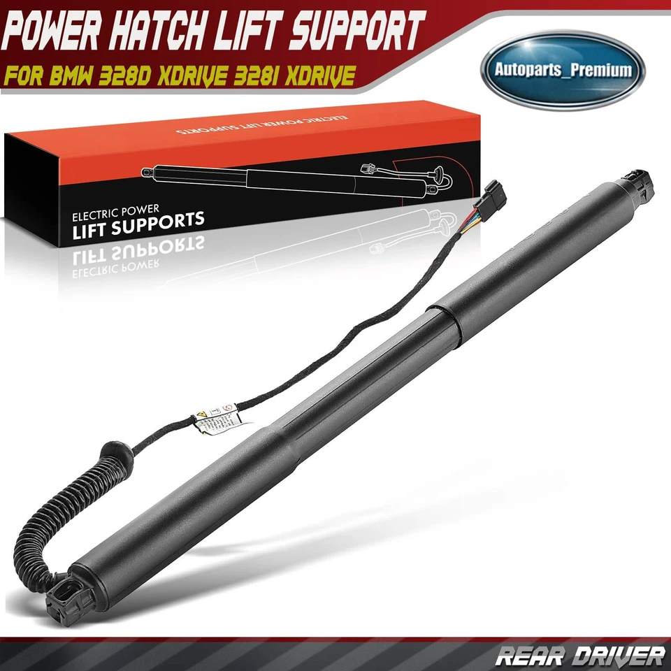 Soporte elevador eléctrico puerta trasera izquierda puntales para BMW 328d xDrive 328i xDrive Foto 1 de 4