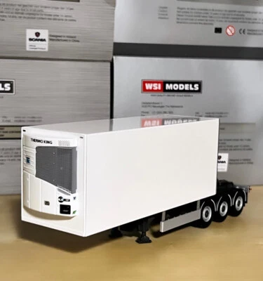 Semirimorchio Reefer per LZV (dolly) 3 assi, modelli di camion WSI - Immagine 1 di 4