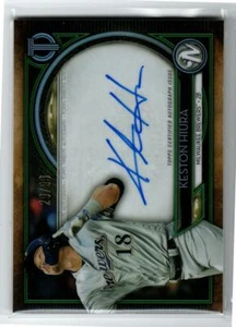 2020 Topps Tribute AUTO Green #TAKHI Keston Hiura /99 (ref 221238) - Picture 1 of 1
