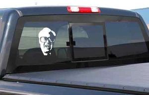 Harry Caray Sticker Decal Chicago Cubs White Vinyl Car Decal 6"x3.5" - Picture 1 of 2