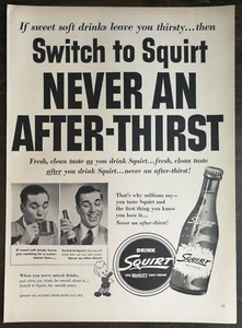 Refresco calidad Squirt 1951 vintage página completa anuncio original 823 - Imagen 1 de 1
