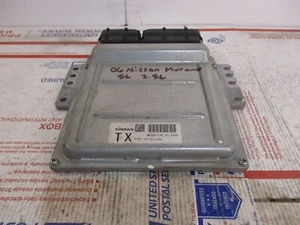 ⚡2006 MURANO SL ECM ECU ENGINE COMPUTER MODULE PCM POWER UNIT TESTED 3.5L TX - Picture 1 of 13
