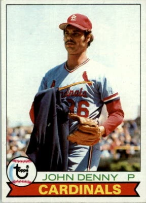 1979 Topps #59 John Denny DP - EX - Image 1 of 2