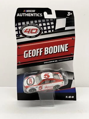 Geoff Bodine #5 NASCAR Authentic’s Hendrick 40th Anniversary 1:64 DieCast  New - Image 1 of 4
