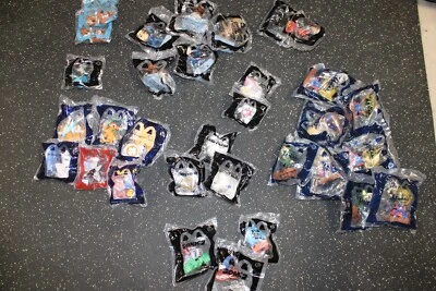 Lote de 32 Juguetes Happy Meal Sellados Disney Thor Sonic Mario Bros. Wakanda Guardians Foto 1 de 4