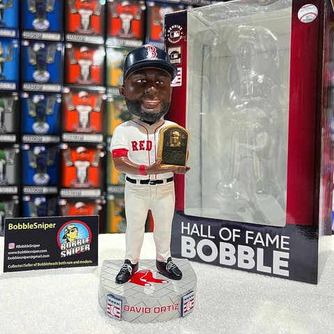 DAVID ORTIZ Boston Red Sox Cooperstown Hall of Fame “Alumni” MLB Bobblehead Cover