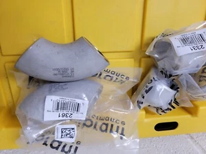 Vibrant Performance 304 Stainless Steel 1.5" Long Radius 90 (2361) - Picture 1 of 1