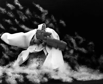 McFarlane Space Marine Bandai miniature cloth cloak accessories loin weapon head - Image 1 of 4