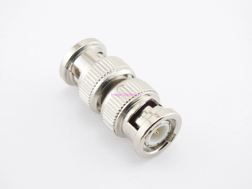 Coax Adapter BNC Male to BNC Male Coupler RF Connector - USA Ham Seller - Image 1 of 1