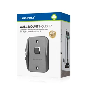 Wyze Cordless Vacuum Wall Mount Holder with Charging Cable Management Clip - Picture 1 of 7