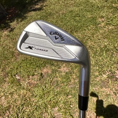 Rifle Callaway X Forged 2018 Single 7 Iron RH Project X 6.0 rígido flexible acero Foto 1 de 4