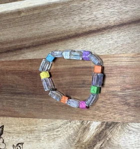 Brazalete multicolor Julio Posse diseño de saqueo joyería - Imagen 1 de 4