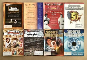 Sports Illustrated Magazines, 8 LOT (1994 - 1999) ANNIVERSARY ISSUES, VG! - Picture 1 of 3