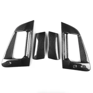 Per Nissan 370Z Z34 09-21 RHD Solo Vera Fibra di Carbonio Maniglia Porta Esterno - Foto 1 di 14