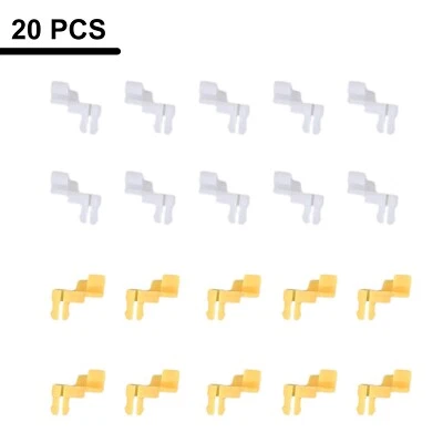 20X para Toyota para Lexus Clip de cerradura de puerta de nailon Manija lateral a presión Retenedor diestro y derecho Foto 1 de 4