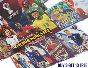 Adrenalyn XL Qatar Fifa Panini World Cup 2022 Cards, #244-495, Buy 3 Get 10 Free - Picture 1 of 1