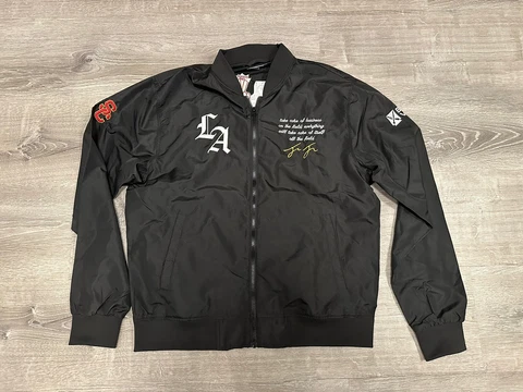 USC Trojans SoCal Jacket Lightweight BLVD JuJu Smith-Schuster Size L Black Cover