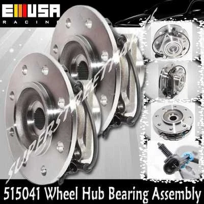 Cojinete de cubo de rueda delantera GMC 96-99 K1500 95-00 K2500 95-00 K3500 4x4 carrocería antigua 2 piezas Foto 1 de 4